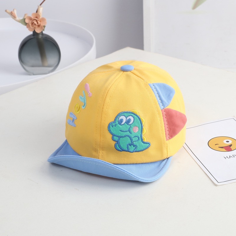 Mũ Nón Lưỡi Trai Khủng Long Dành Cho Bé 3 Tháng - 3 Tuổi
