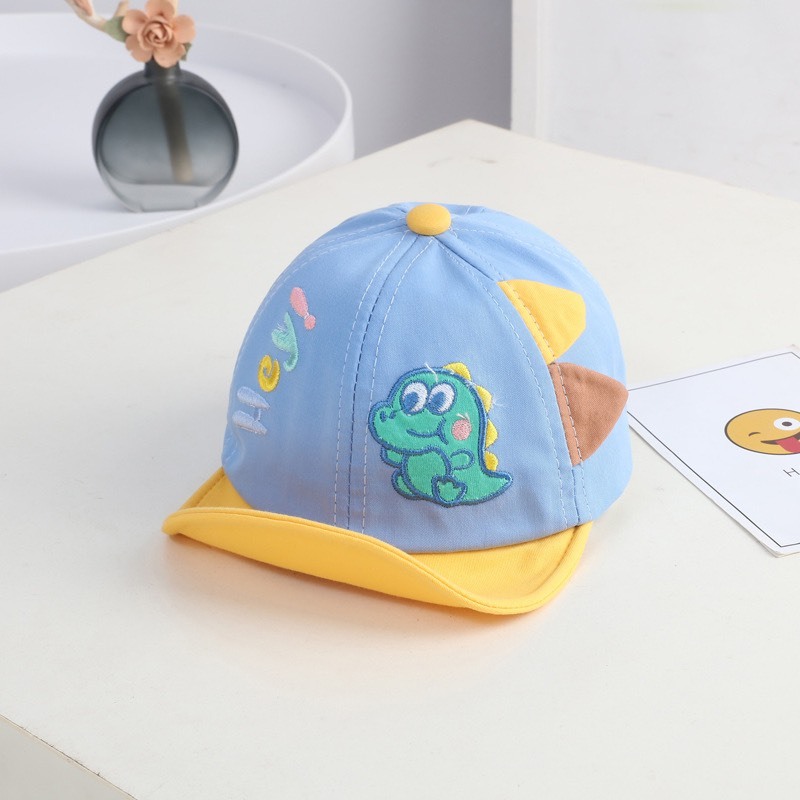 Mũ Nón Lưỡi Trai Khủng Long Dành Cho Bé 3 Tháng - 3 Tuổi