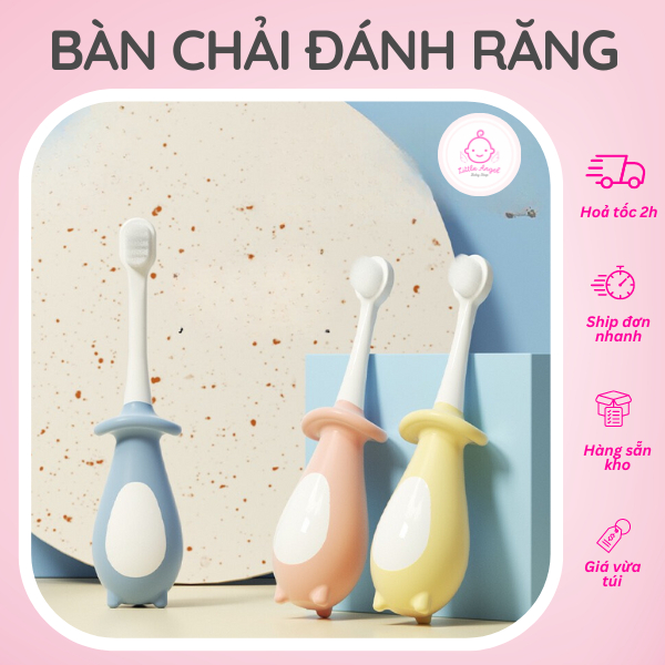 Bàn Chải Đánh Răng Cho Bé Dành Cho Bé 0 - 12 Tháng