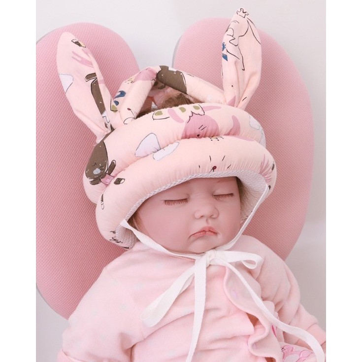 Mũ Nón Bảo Hiểm Bảo Vệ Đầu Cho Bé Tập Đi Tập Bò Chống Va Đập