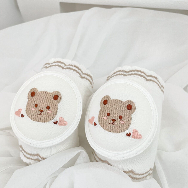 Bọc Bảo Vệ Đầu Gối Đáng Yêu Chống Trơn Trượt Cho Bé Tập Bò
