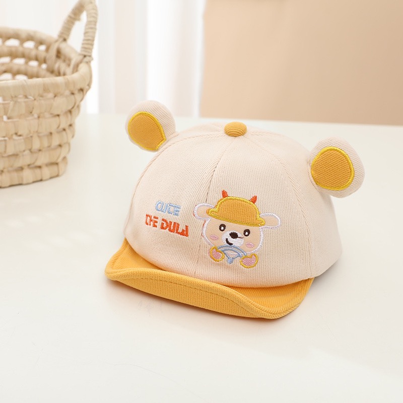 Mũ Nón Lưỡi Trai Tai 3D Hình Thú Đáng Yêu Cho Bé Từ 3 Tháng - 3 Tuổi