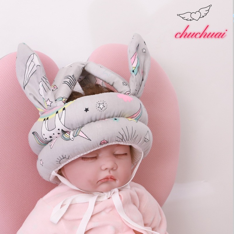 Mũ Nón Bảo Hiểm Bảo Vệ Đầu Cho Bé Tập Đi Tập Bò Chống Va Đập