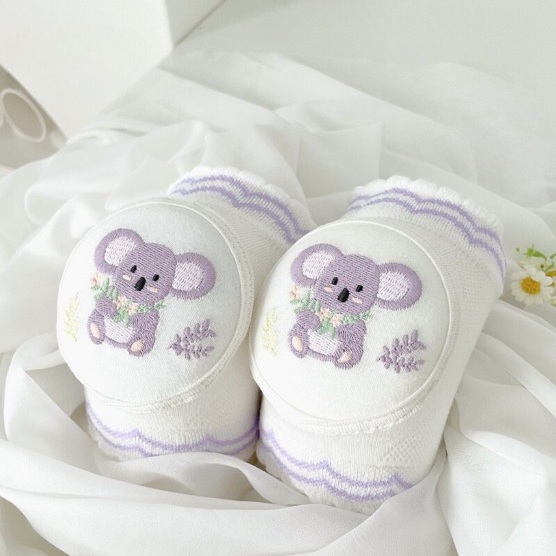 Bọc Bảo Vệ Đầu Gối Đáng Yêu Chống Trơn Trượt Cho Bé Tập Bò