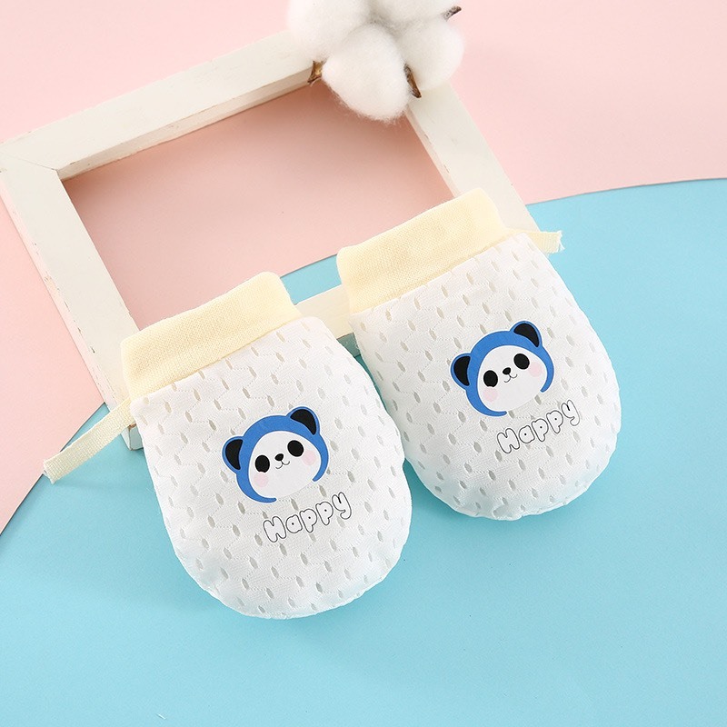 Bao Tay Lưới 2D Thông Thoáng Cho Trẻ Sơ Sinh 0 - 12 Tháng