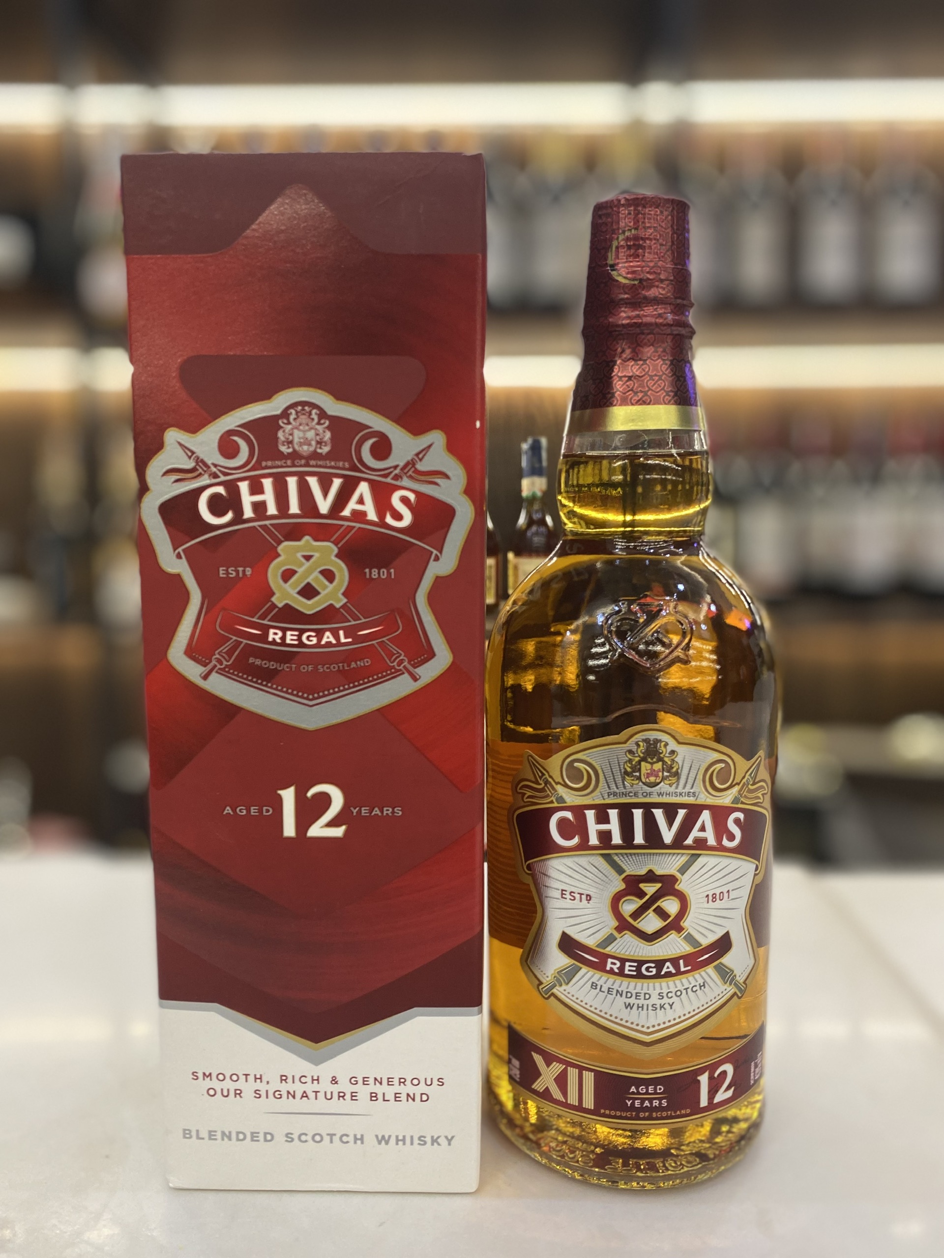 Rượu chivas 12 năm chất lượng hảo hạng