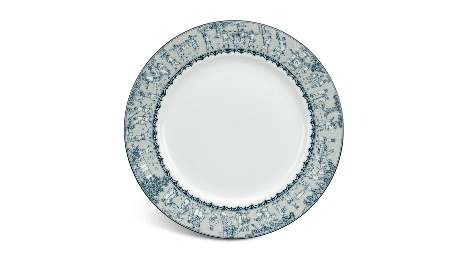 Dĩa tròn 20 cm - Jasmine - Vinh Quy Nhạt