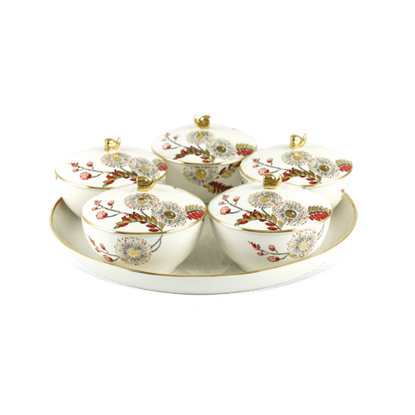 Bộ khay mứt 31.5cm Thiên Kim