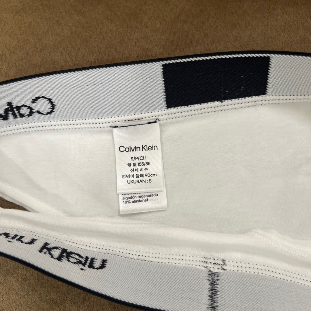 Underwear Calvin Klein Women's 1966 Cotton Stretch Modern Thong Fit White QF7221 110