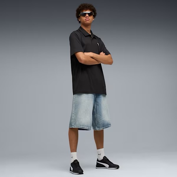 Áo Polo PUMA Essentials All In Polo Black 690441 01