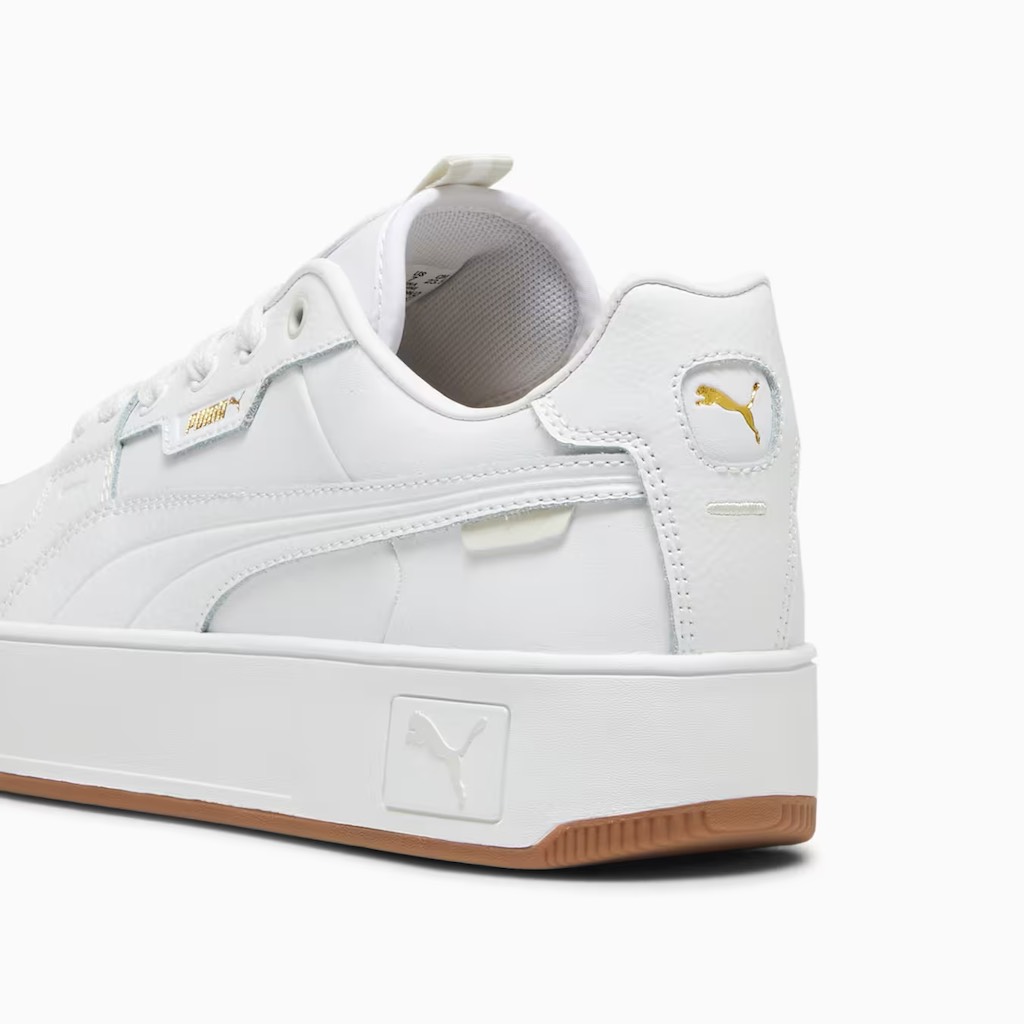Puma Carina Street Lux White Gold 397487 01