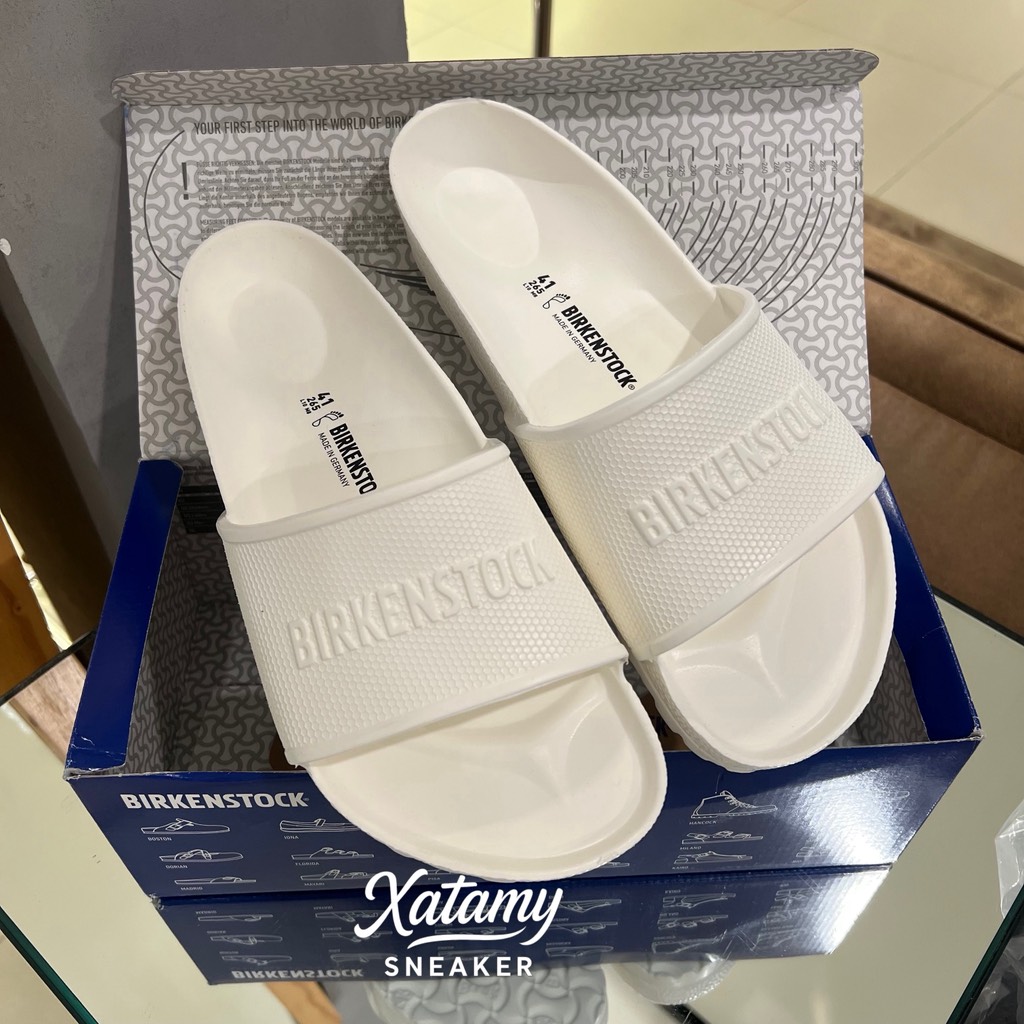 Dép BIRKENSTOCK Barbados EVA White 1015399