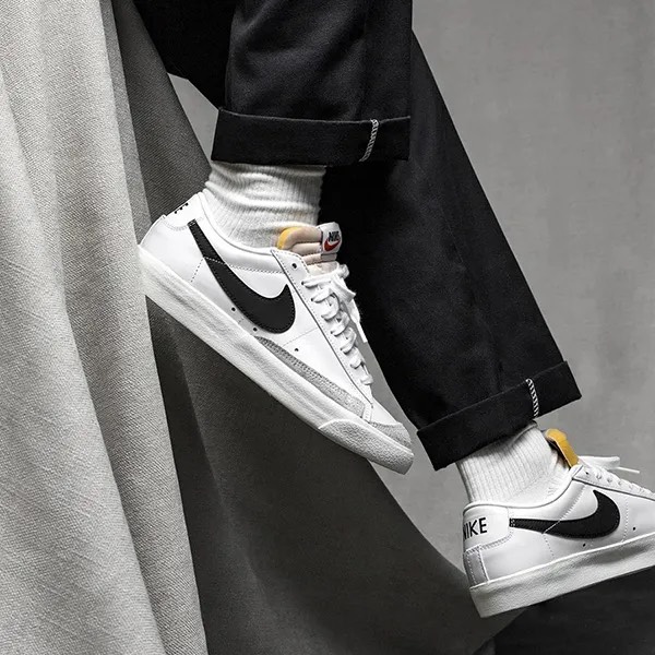 Nike Blazer Low '77 Vintage White Black DA6364 101