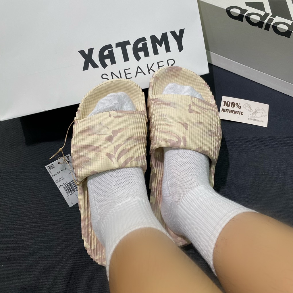 Dép Adilette 22 “Sand Strata Beige” HP6516