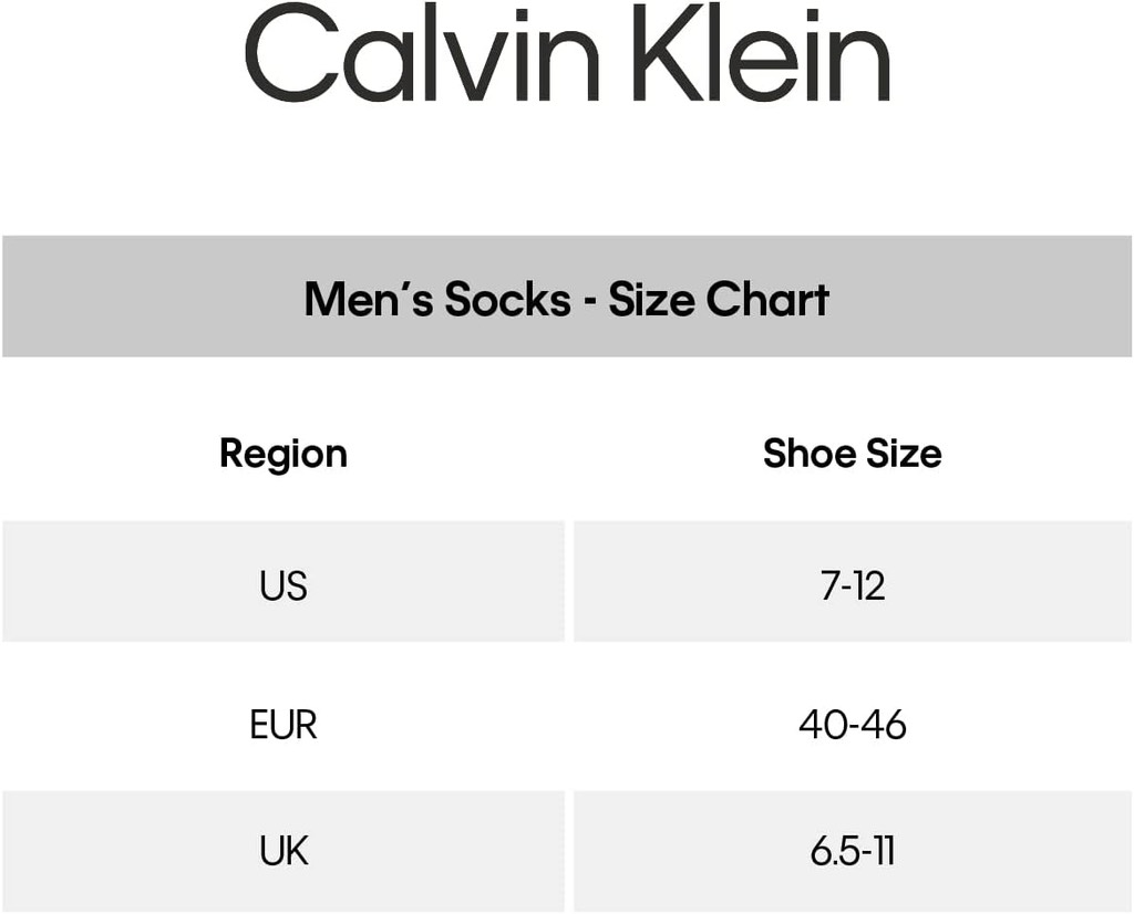 Vớ Calvin Klein Cushioned Quarter Socks 6 Pairs Black