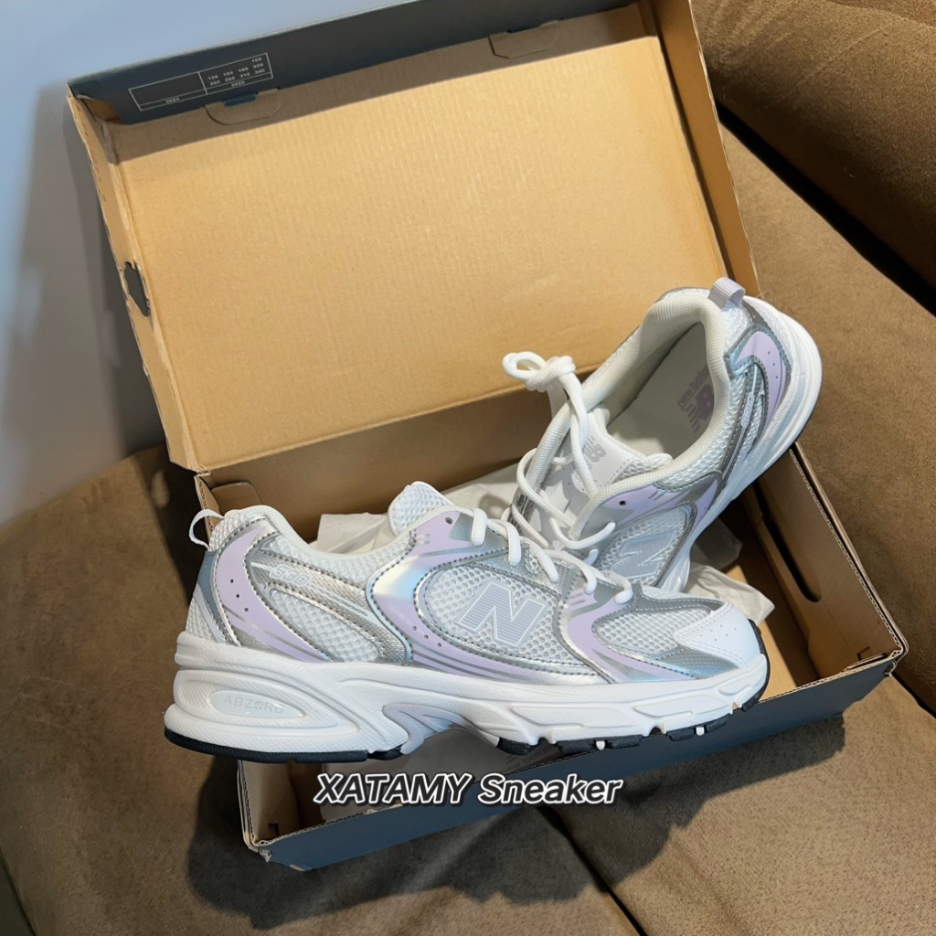 New Balance 530 White Purple GR530JST