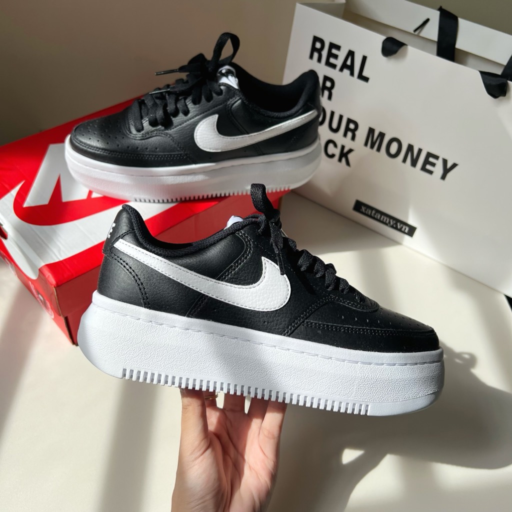 Nike Court Vision Alta Black White DM0113 002