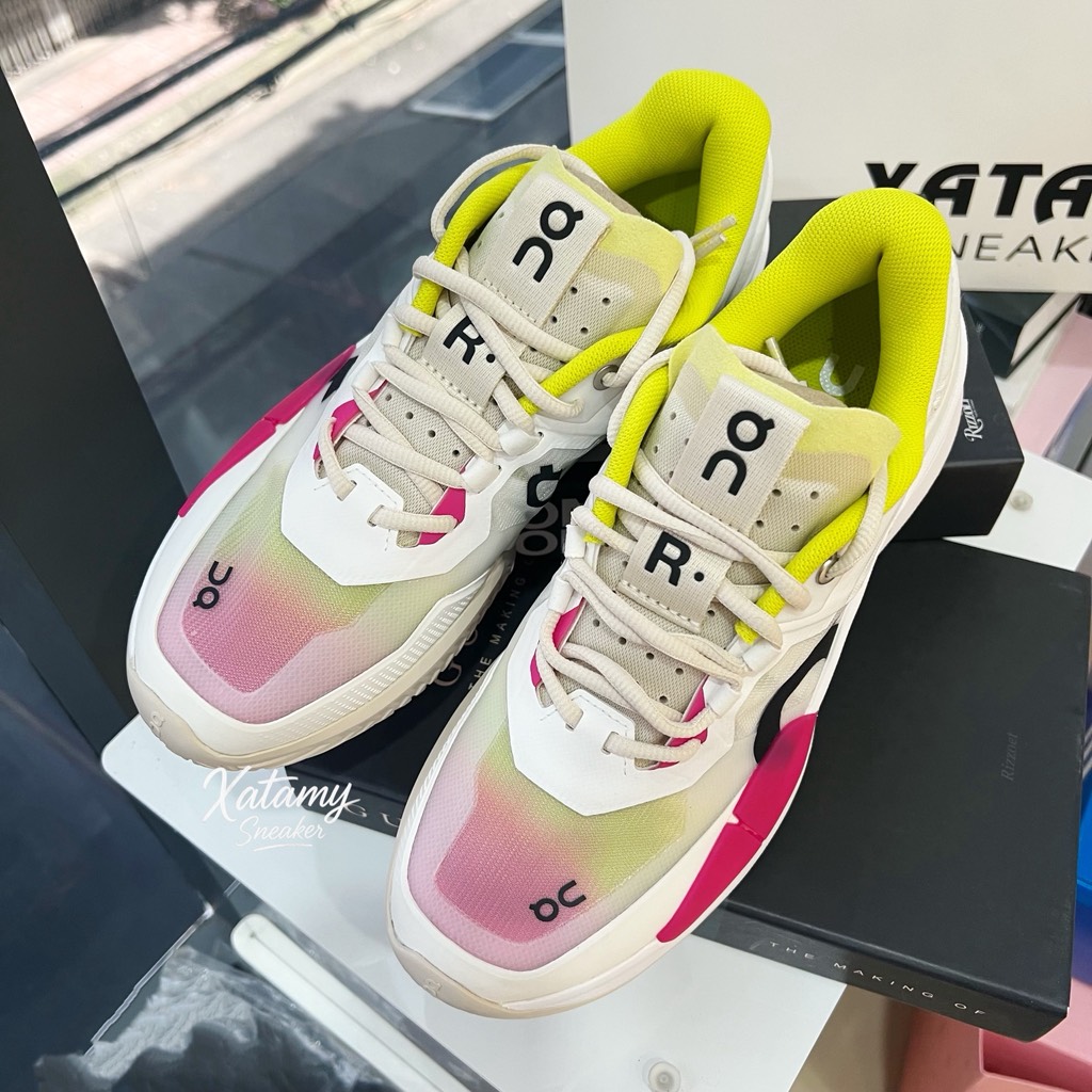 On The Roger Pro 2 White Lime Tennis/Pickleball 3ME10302929