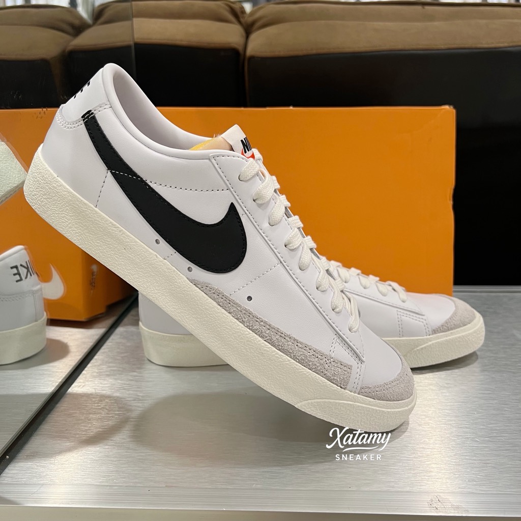 Nike Blazer Low '77 Vintage White Black DA6364 101