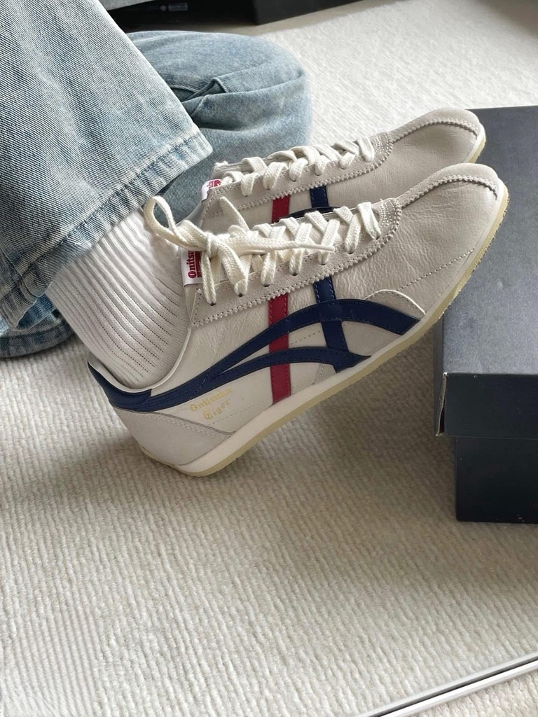 Onitsuka Tiger RUNSPARK White Navy Red 1183B480 107