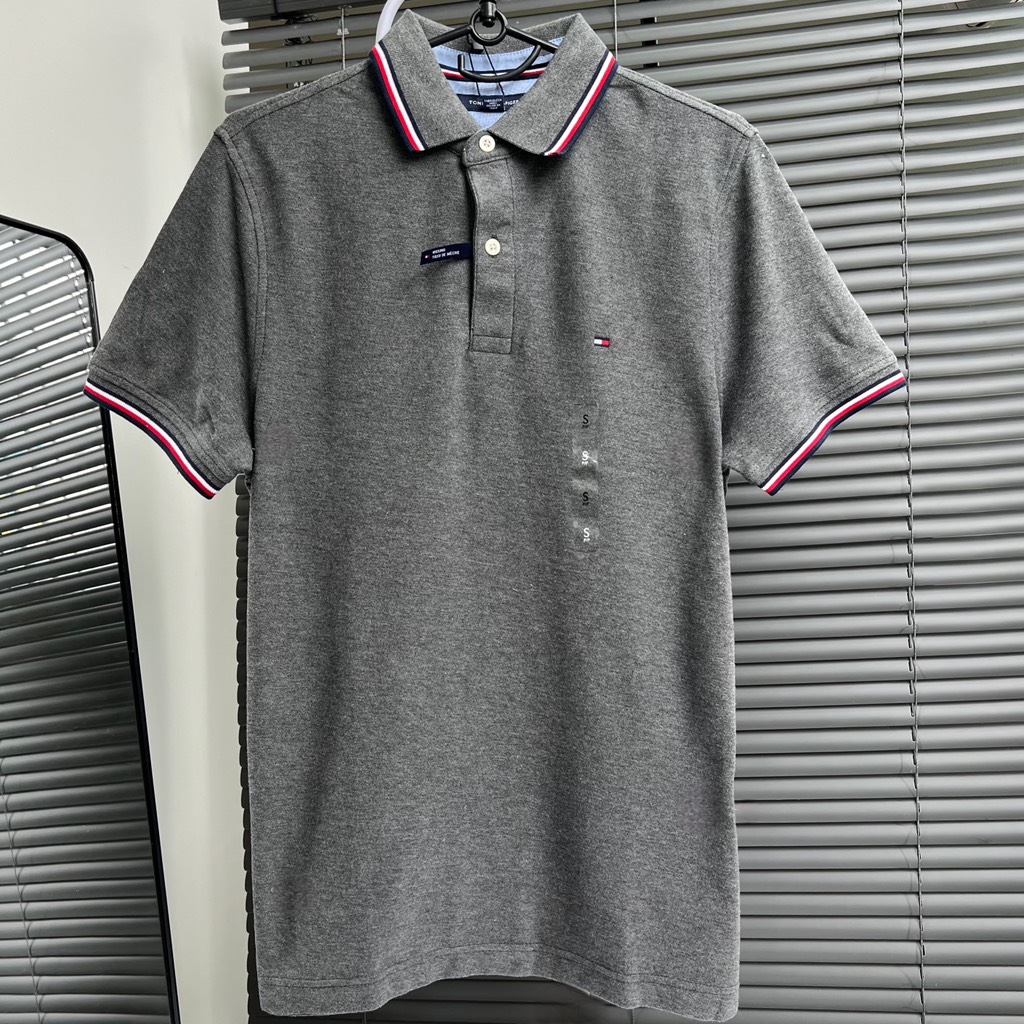 Áo Polo Tommy Hilfiger Custom Fit Grey 78B2300 021