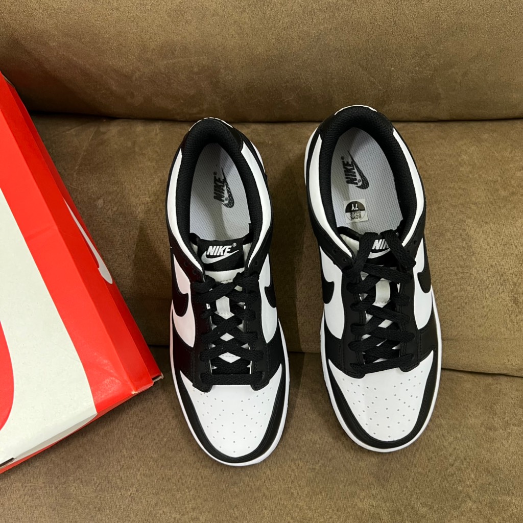 Dunk Low Panda Black White (GS) CW1590 100