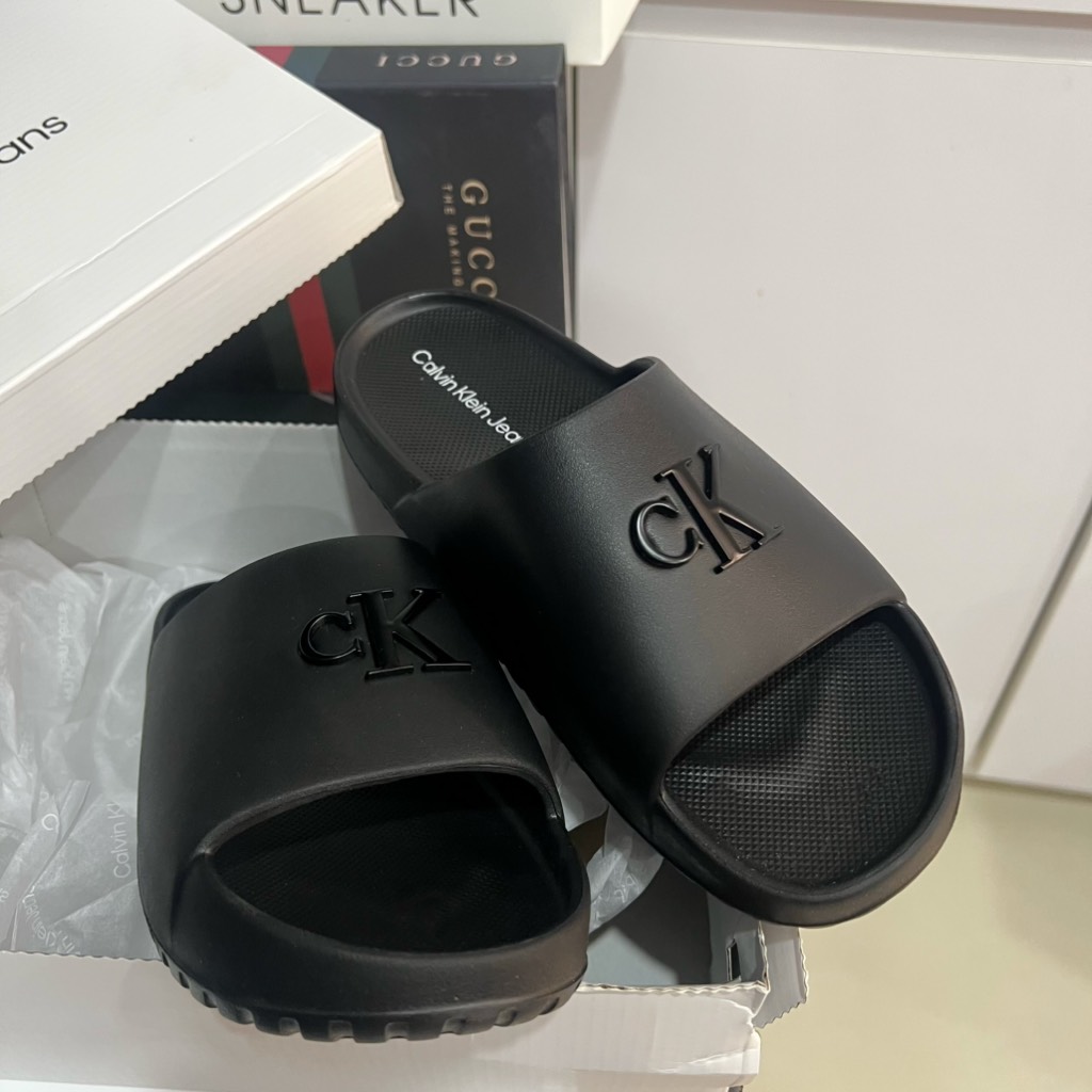 Dép Calvin Klein Nanzey Black 001