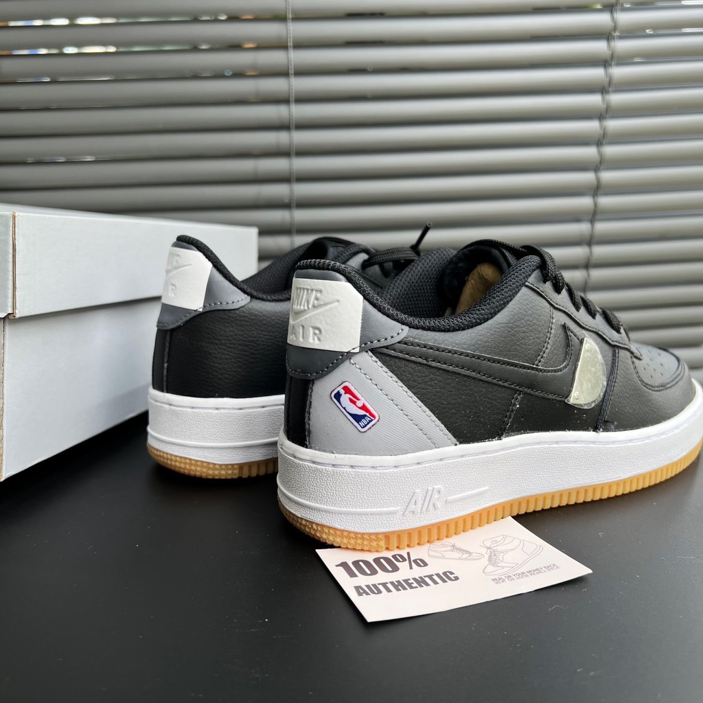 Nike Air Force 1 Black/Wolf Grey NBA CT3842 001