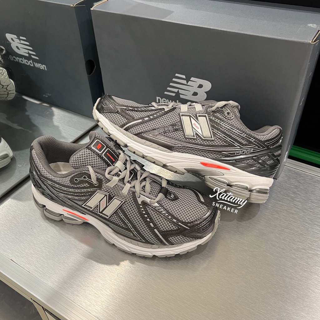New Balance 1906R Black Metallic Urgent Red Slate U1906RCO