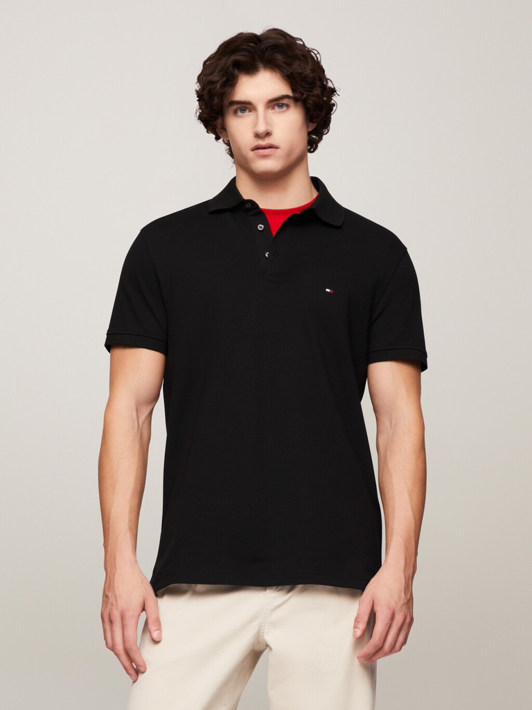 Áo Polo Tommy Hilfiger 1985 Slim Fit Black MW26882 001