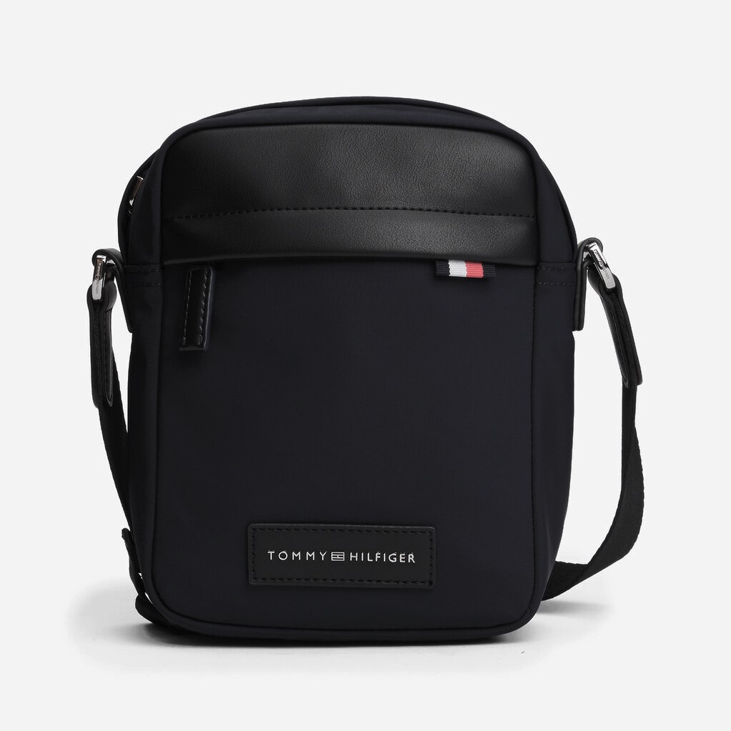 Túi Tommy Hilfiger Nylon Mini Reporter Black AM13618 001