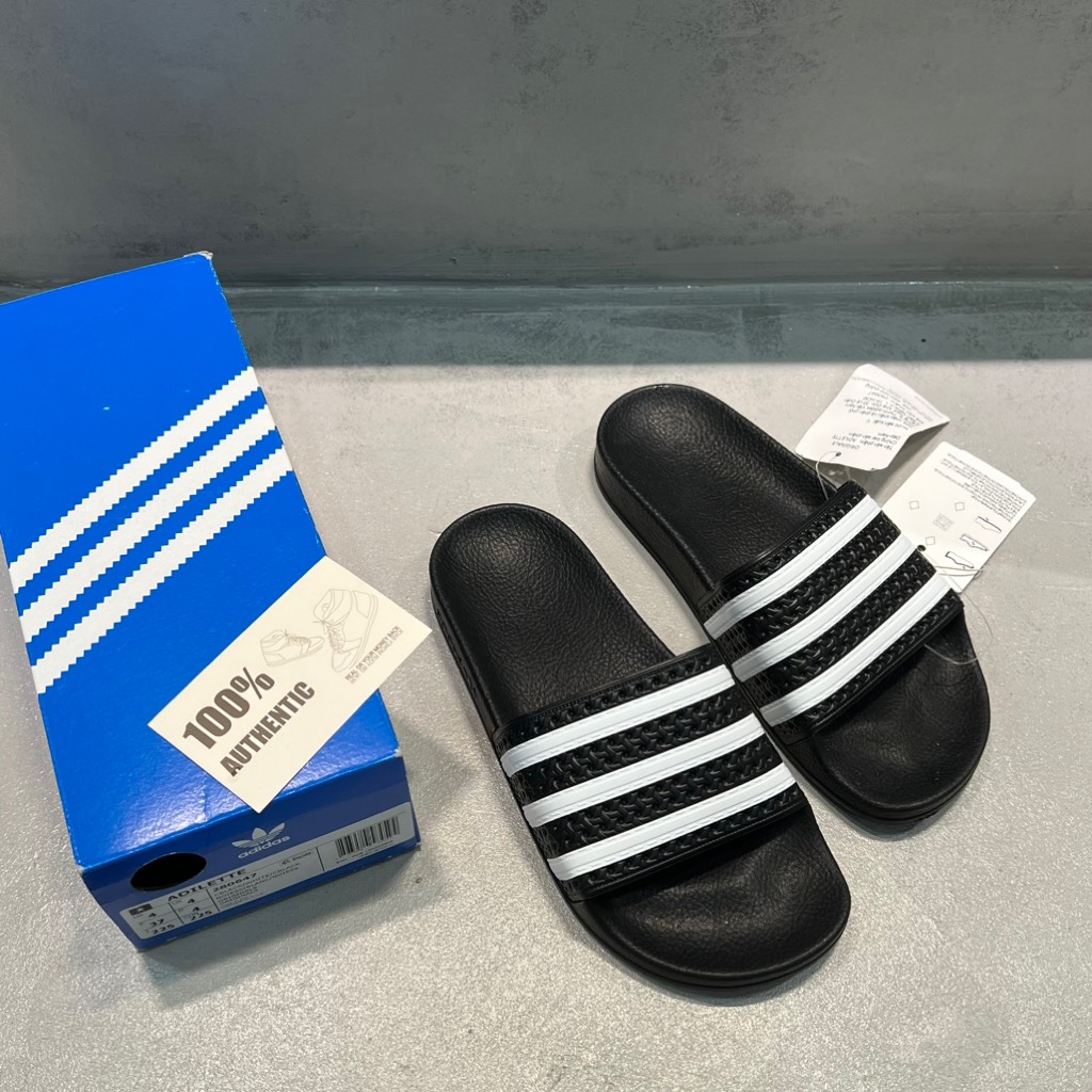 Dép adilette Made in Italy Black 280647