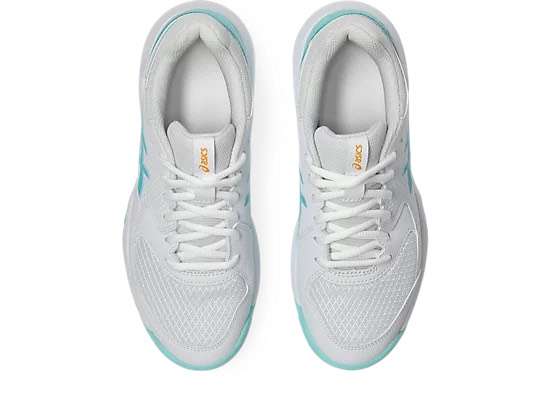 ASICS GEL-DEDICATE 8 Pickleball White Energy Aqua 1042A236 102