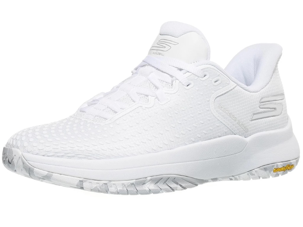 Skechers Viper Court Elite White Silver 246100/WSL
