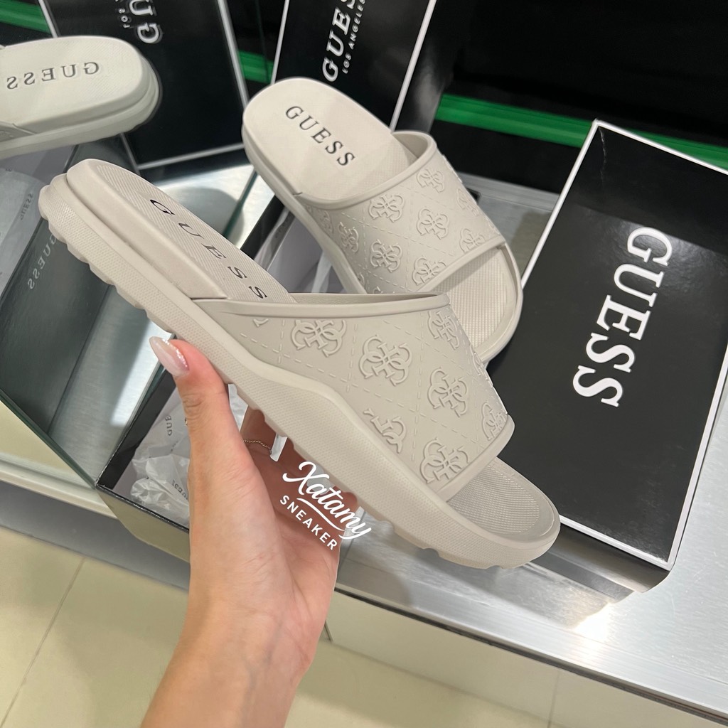 Dép GUESS Magaria Light Gray 050