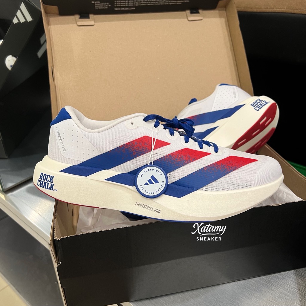 Kansas Jayhawks Adizero EVO SL Collegiate Royal JQ2150