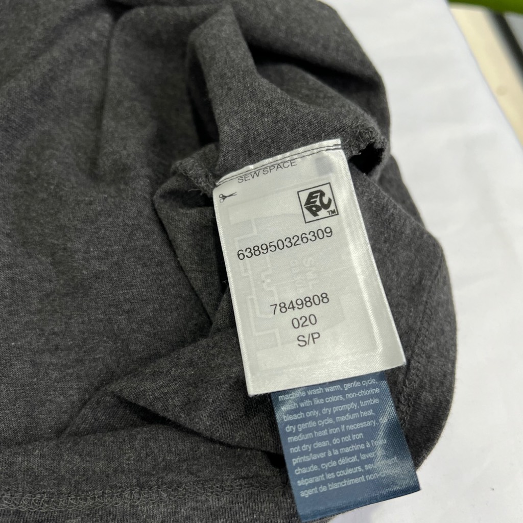 Áo Tommy Hilfiger Essential Solid Charcoal Grey 7849808 020