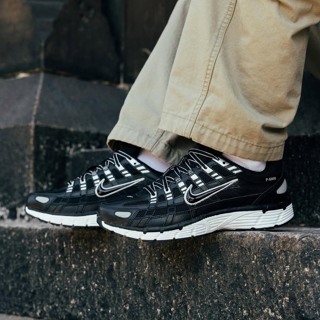 Nike P-6000 ‘Black White Metallic Silver’ CD6404 026