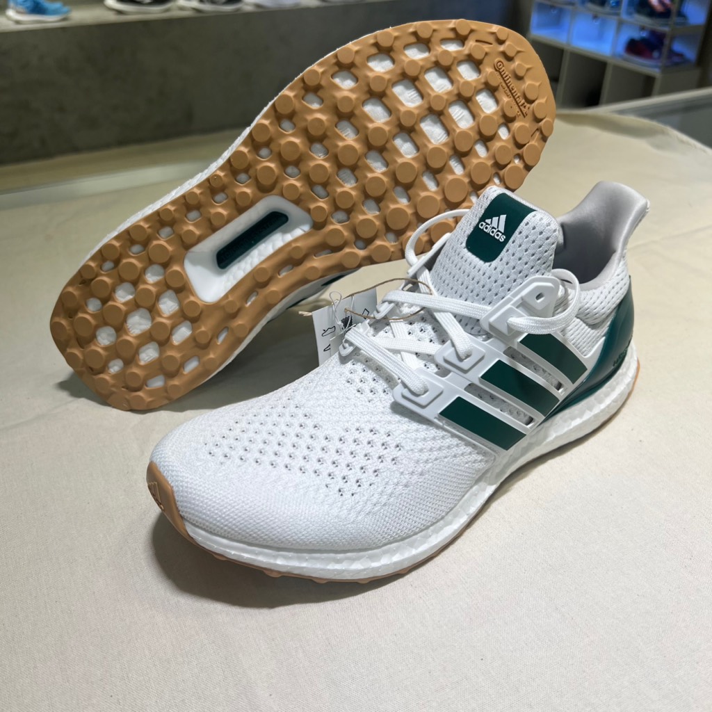 UltraBoost 1.0 Cloud White Collegiate Green Gum JH6600