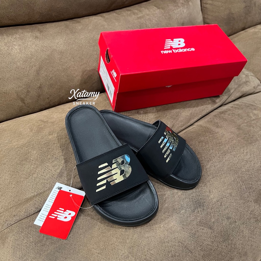 Dép New Balance 200 Black SWM200K3