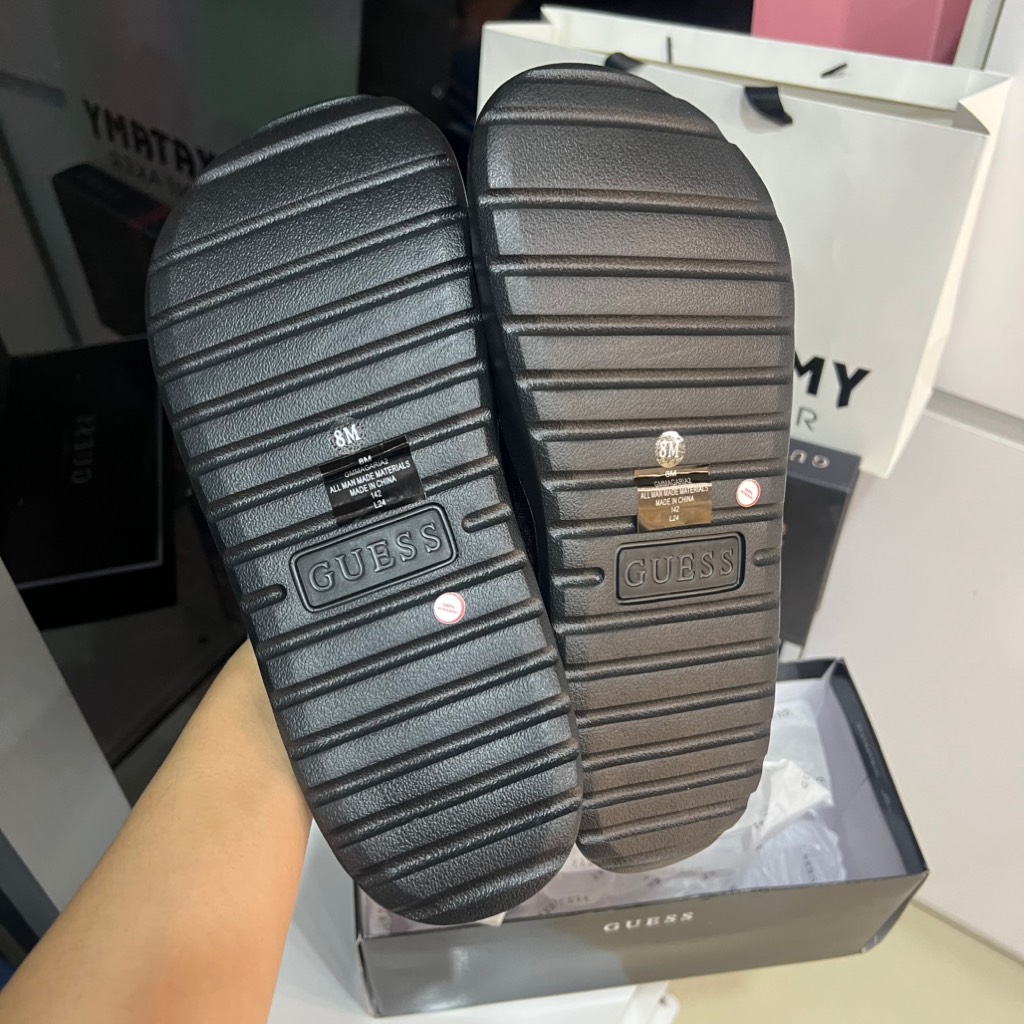 Dép GUESS Magaria2 Dark Gray 020