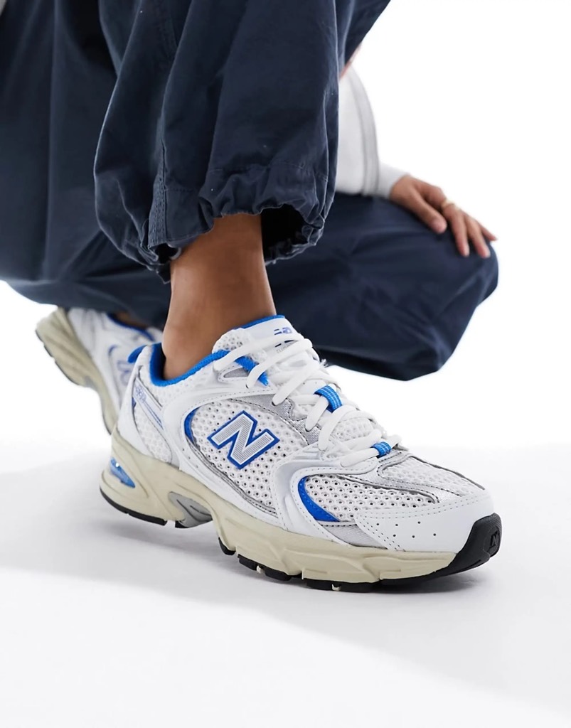 New Balance 530 White Blue Oasis MR530EA