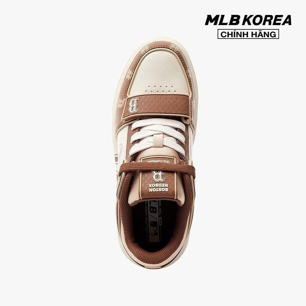 MLB Chunky Liner Mid Classic Monogram Boston Brown 3ASXCLP3N 43BRD