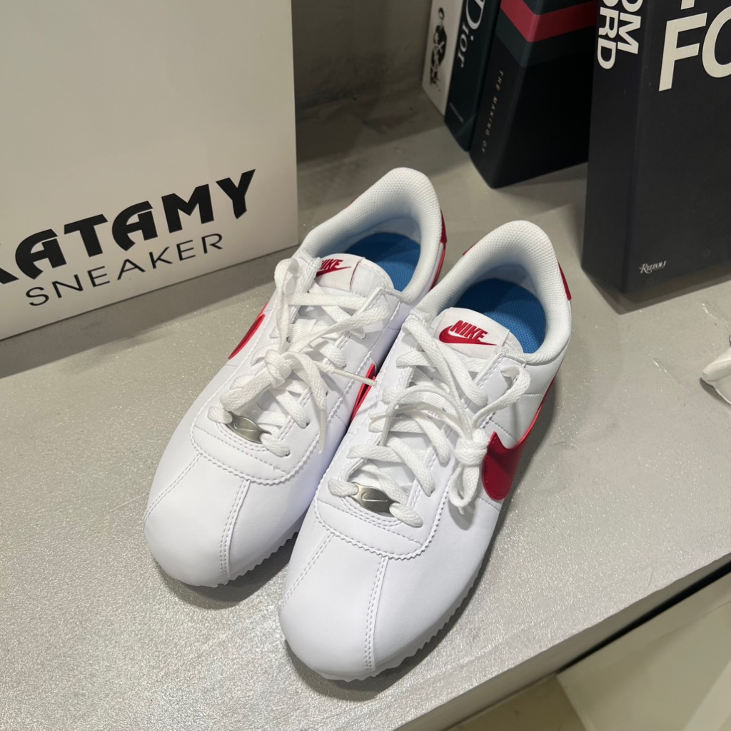 Nike Cortez White Varsity Red Blue DM0950 115