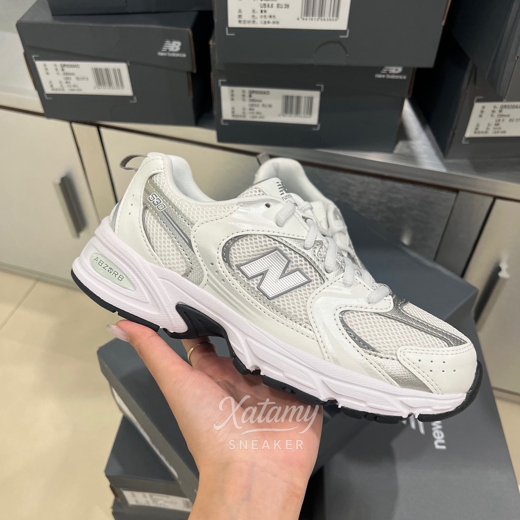 New Balance 530 White Silver GR530AD