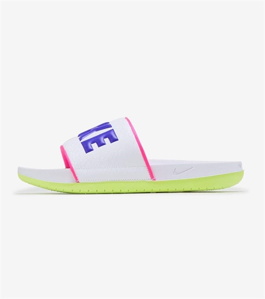 dép Offcourt white/hot pink/green BQ4632 102