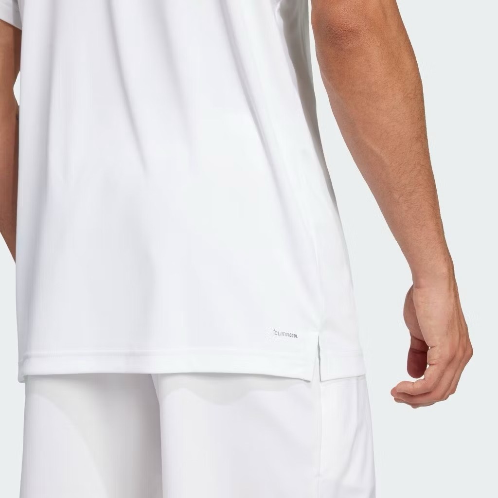 Áo Polo adidas Tennis Club 3STR White JE0412