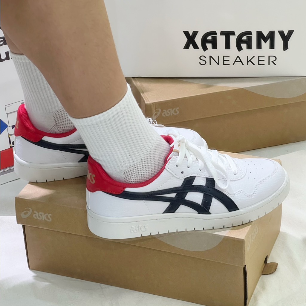 ASICS Japan S White Classic Red 1204A007 118