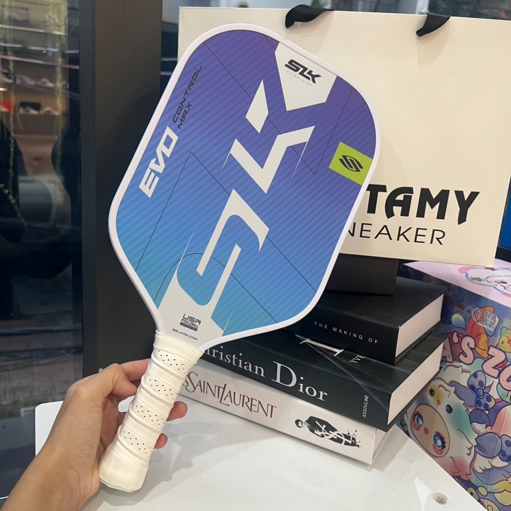 Vợt Pickleball 16mm Selkirk SLK EVO Control XL Oasis Xanh Dương