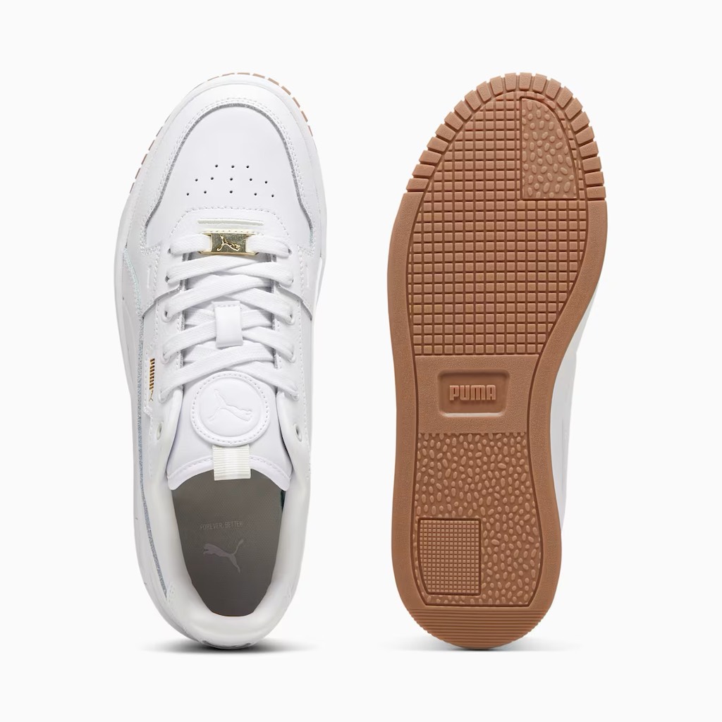 Puma Carina Street Lux White Gold 397487 01